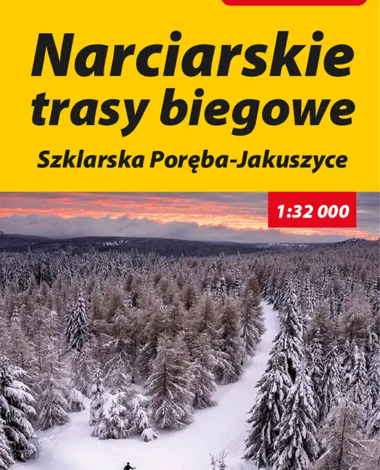 Narciarskie trasy biegowe Szklarska Poręba-Jakuszyce laminowana