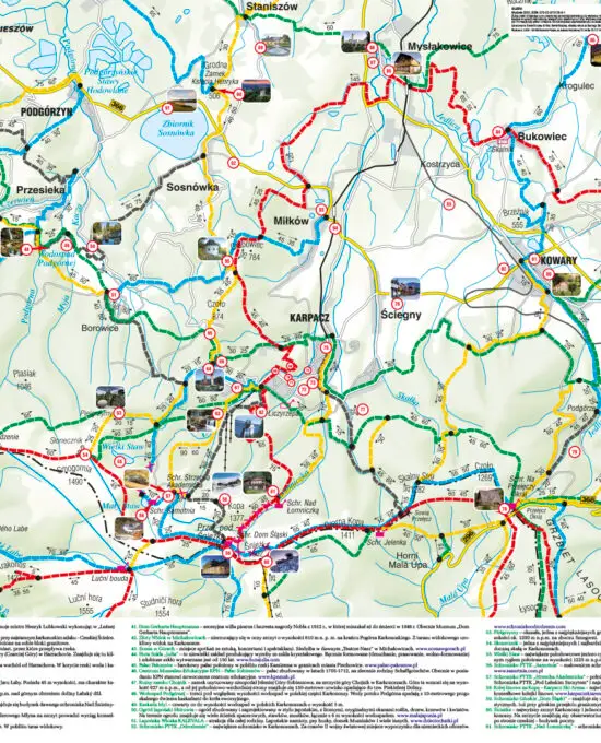 Szlaki Turystyczne Karkonoszy