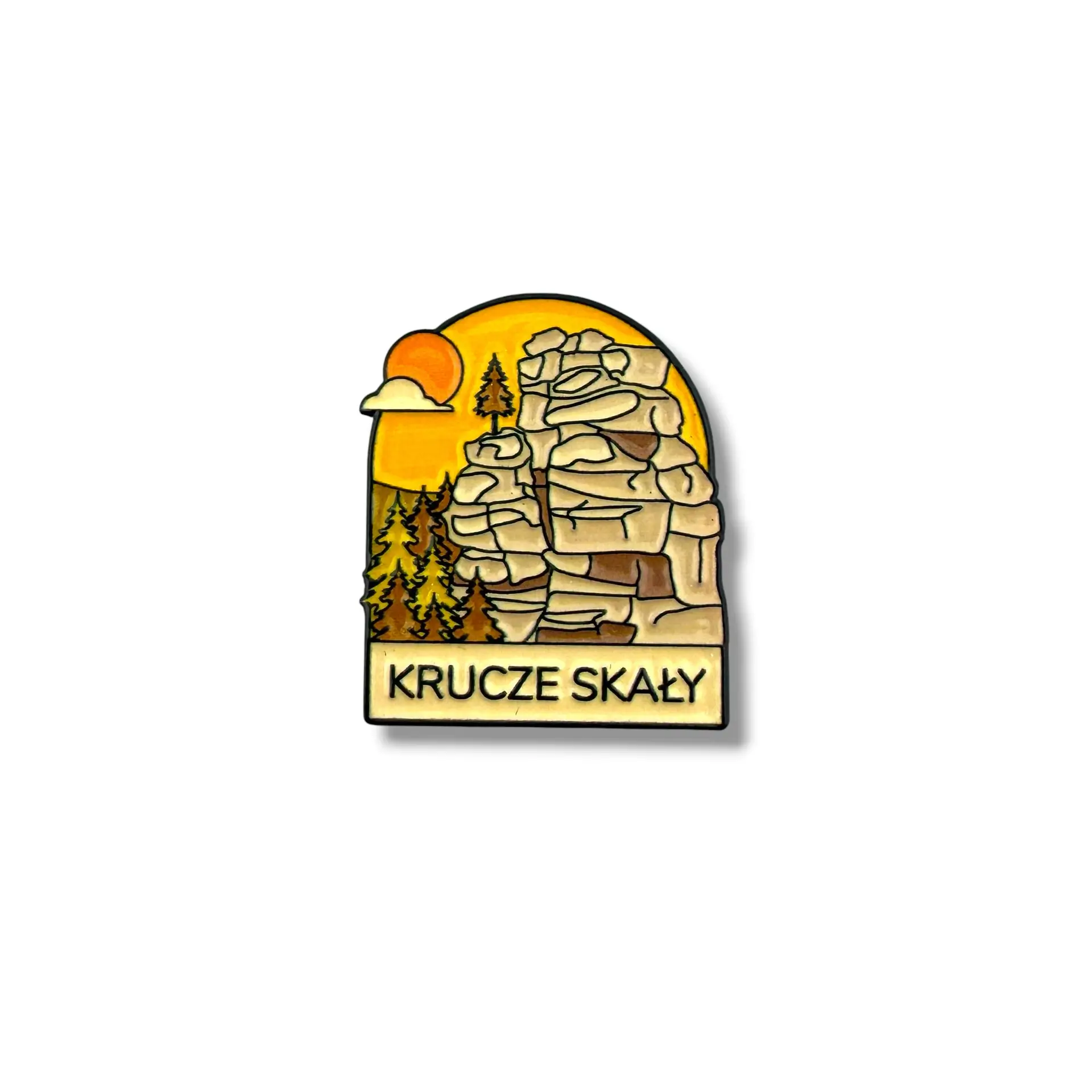 Przypinka Krucze Skały